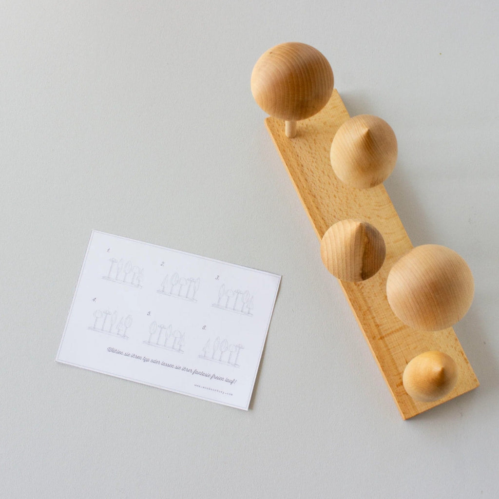 Wooden Tree Crown Puzzle 