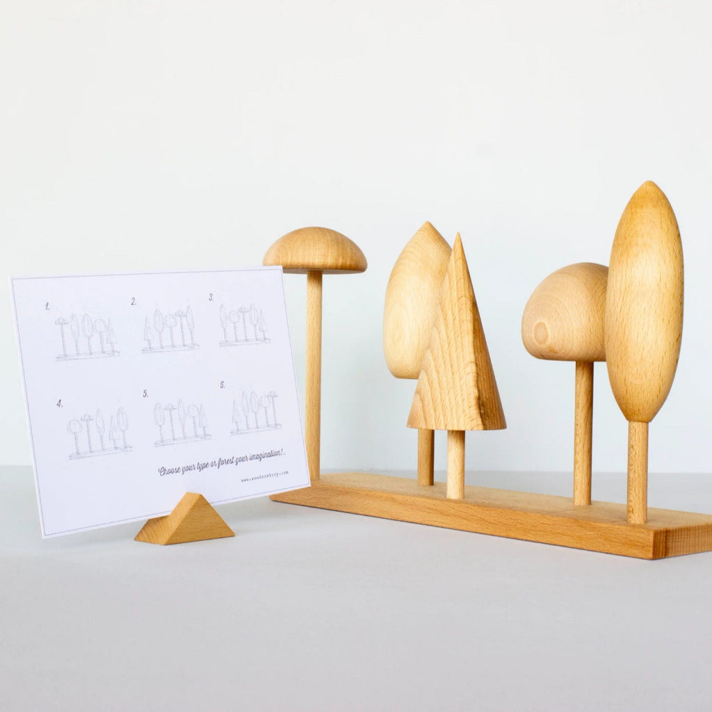 Wooden Tree Crown Puzzle 