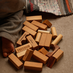 Puiset rakennuspalikat – 100 osaa | Montessori-lelu