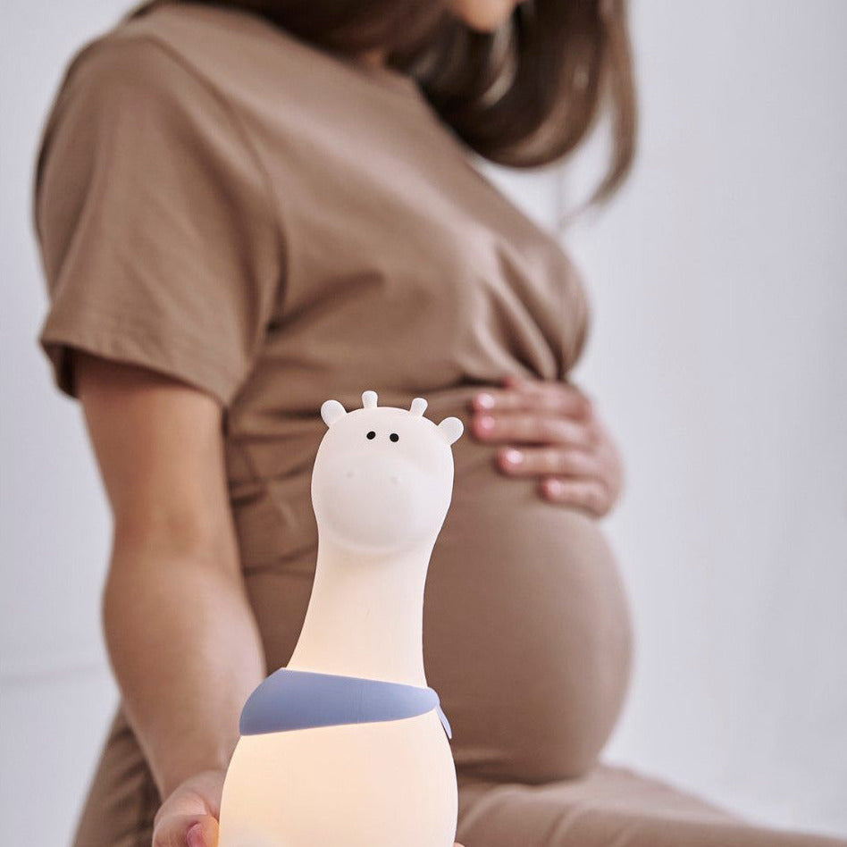 Giraffe Silicone Lamp - White